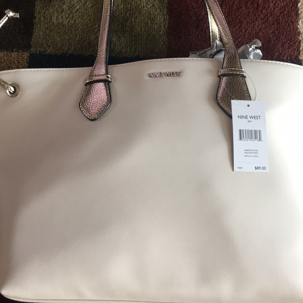 Nine West Beige/Cream Handbag